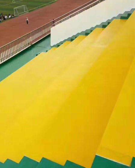 临夏县球场台阶翻新修补改造